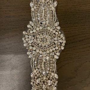 Rhinestone belt sash